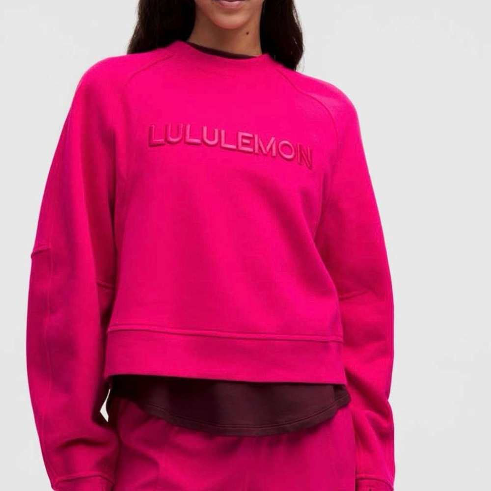 lululemon Women's Bright Pink Pullover
